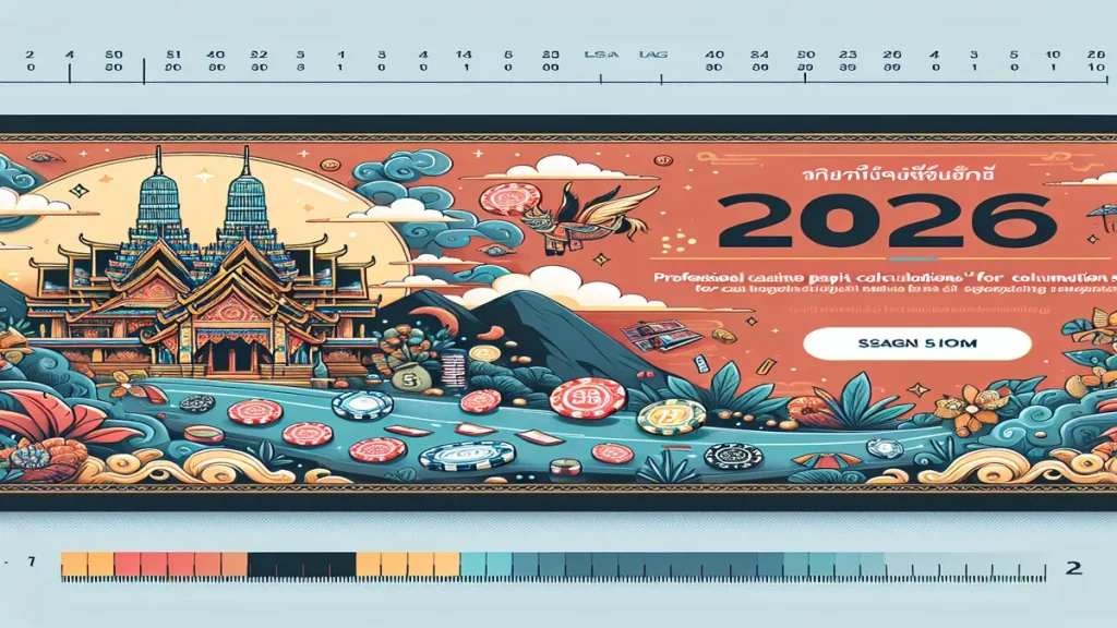 วิธีคำนวณอัตราปอยล์คาสิโนแบบมืออาชีพ 2026 - หน้าปก