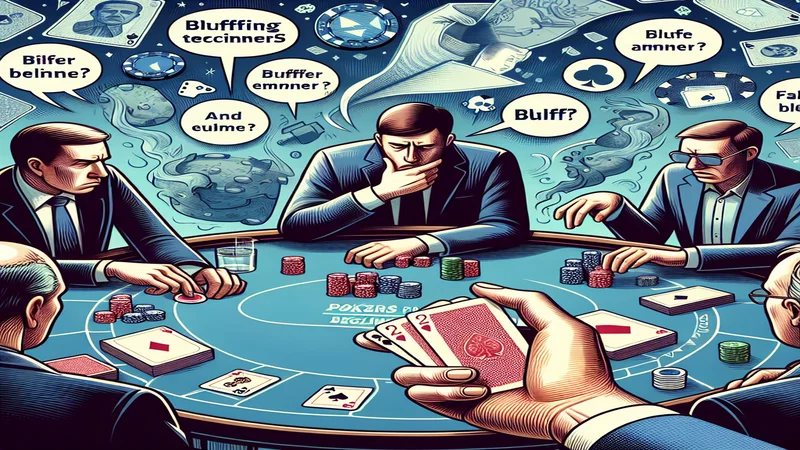 ภาพประกอบ เทคนิคการบลัฟในการเล่นโป๊กเกอร์
