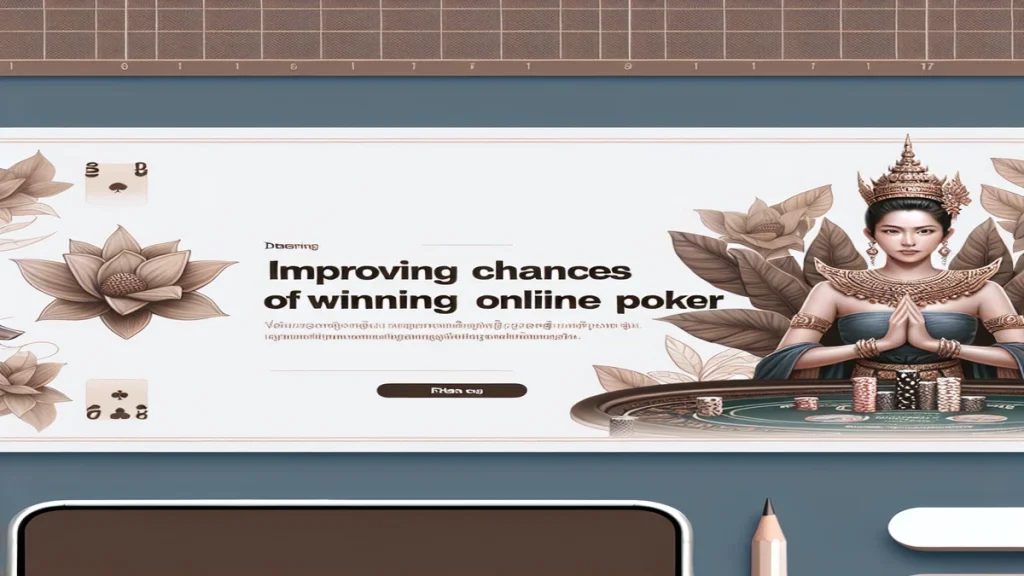 วิธีเพิ่มโอกาสชนะโป๊กเกอร์ออนไลน์ - หน้าปก
