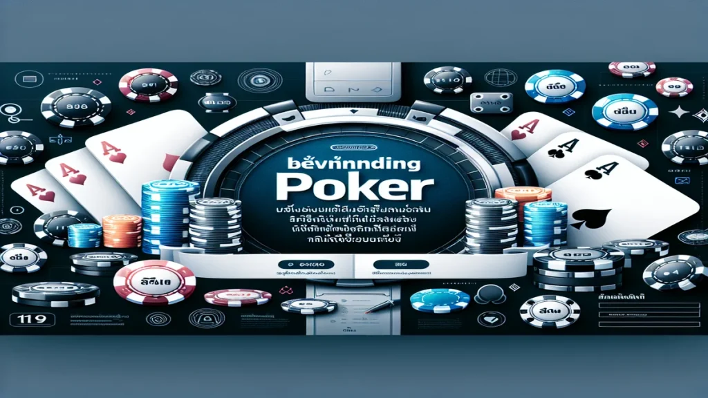 กลยุทธ์โป๊กเกอร์ออนไลน์ มือใหม่ ล่าสุด - หน้าปก