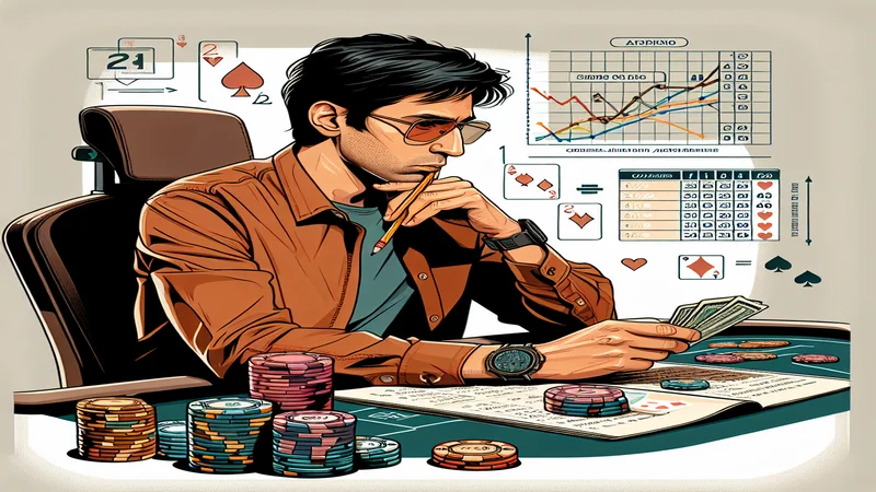 ภาพประกอบ การคำนวณอัตราต่อรองโป๊กเกอร์แบบง่าย