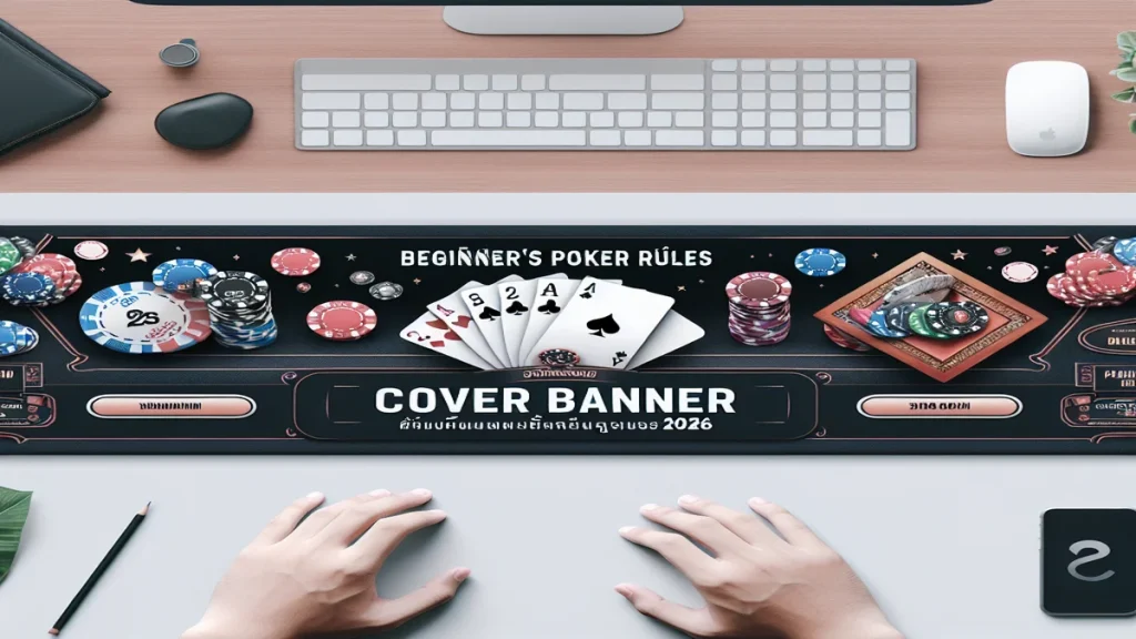 กฎกติกาโป๊กเกอร์สำหรับมือใหม่ 2026 - หน้าปก